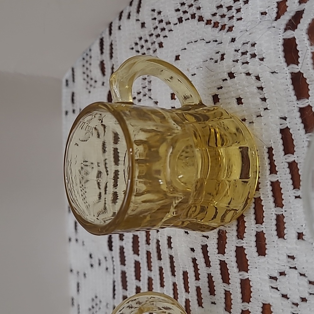 Federal Glass Mini Beer Mug Shot Glasses - Picture 6 of 11